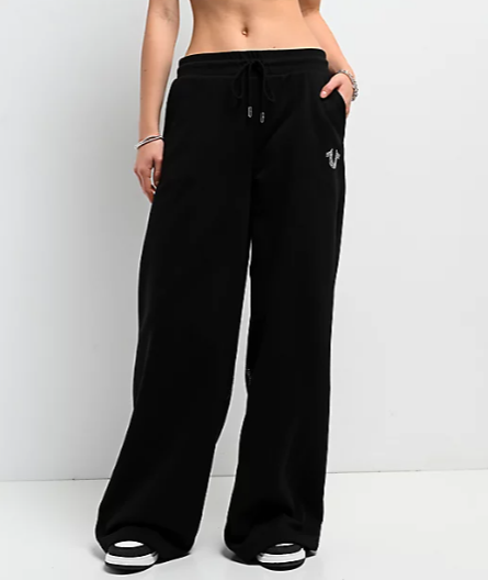Winged Crystal Sweatpants