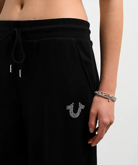 Winged Crystal Sweatpants