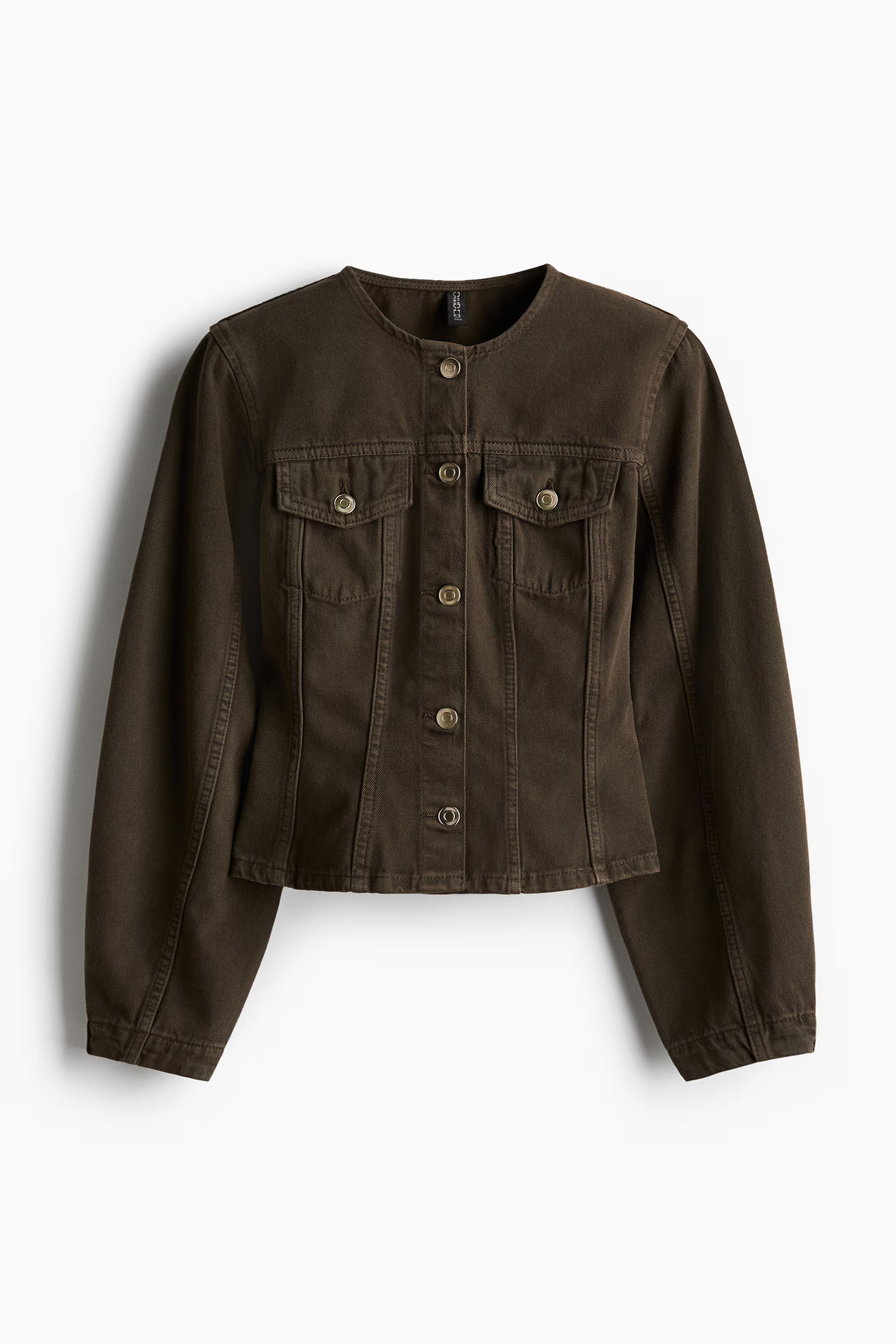 Denim Shirt - Brown