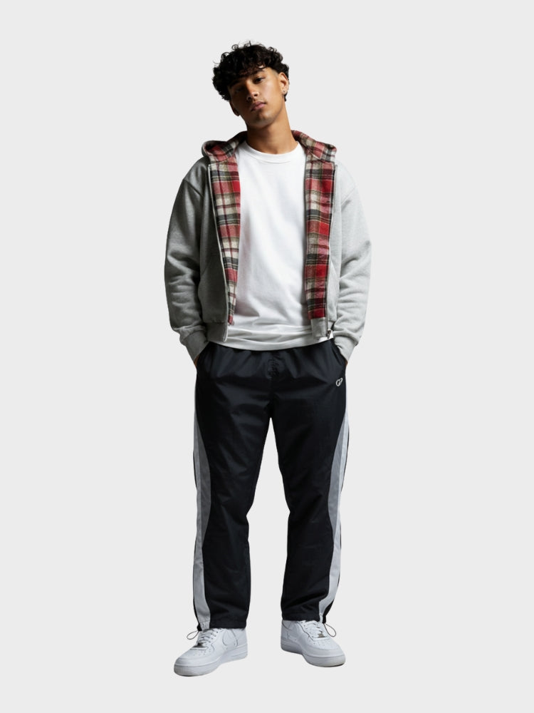 Inside Out Checkered Zipper