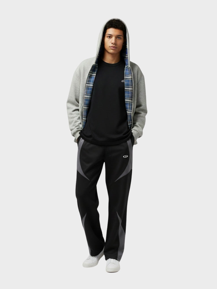 Inside Out Checkered Zipper