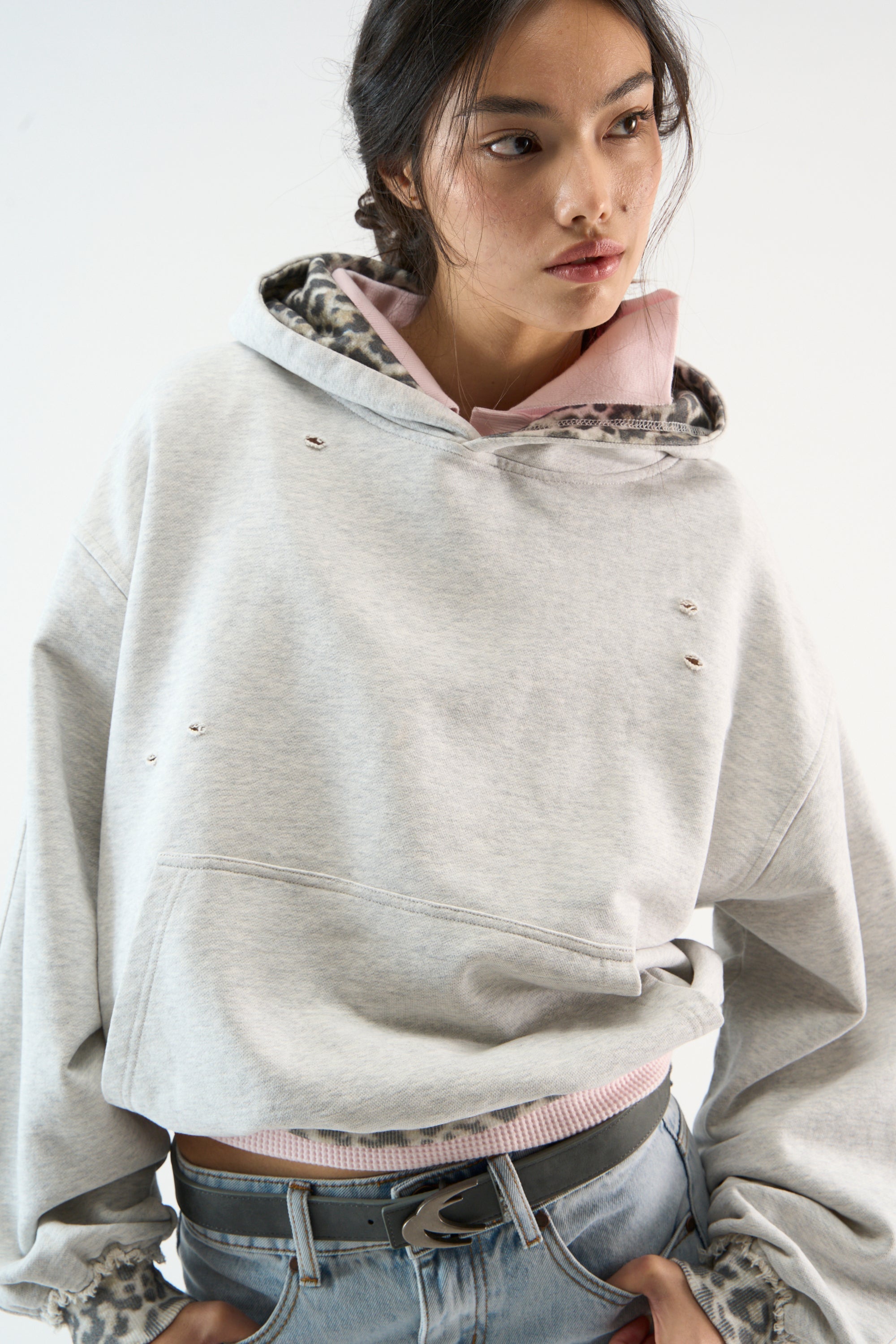 Scuffers Melange Hoodie