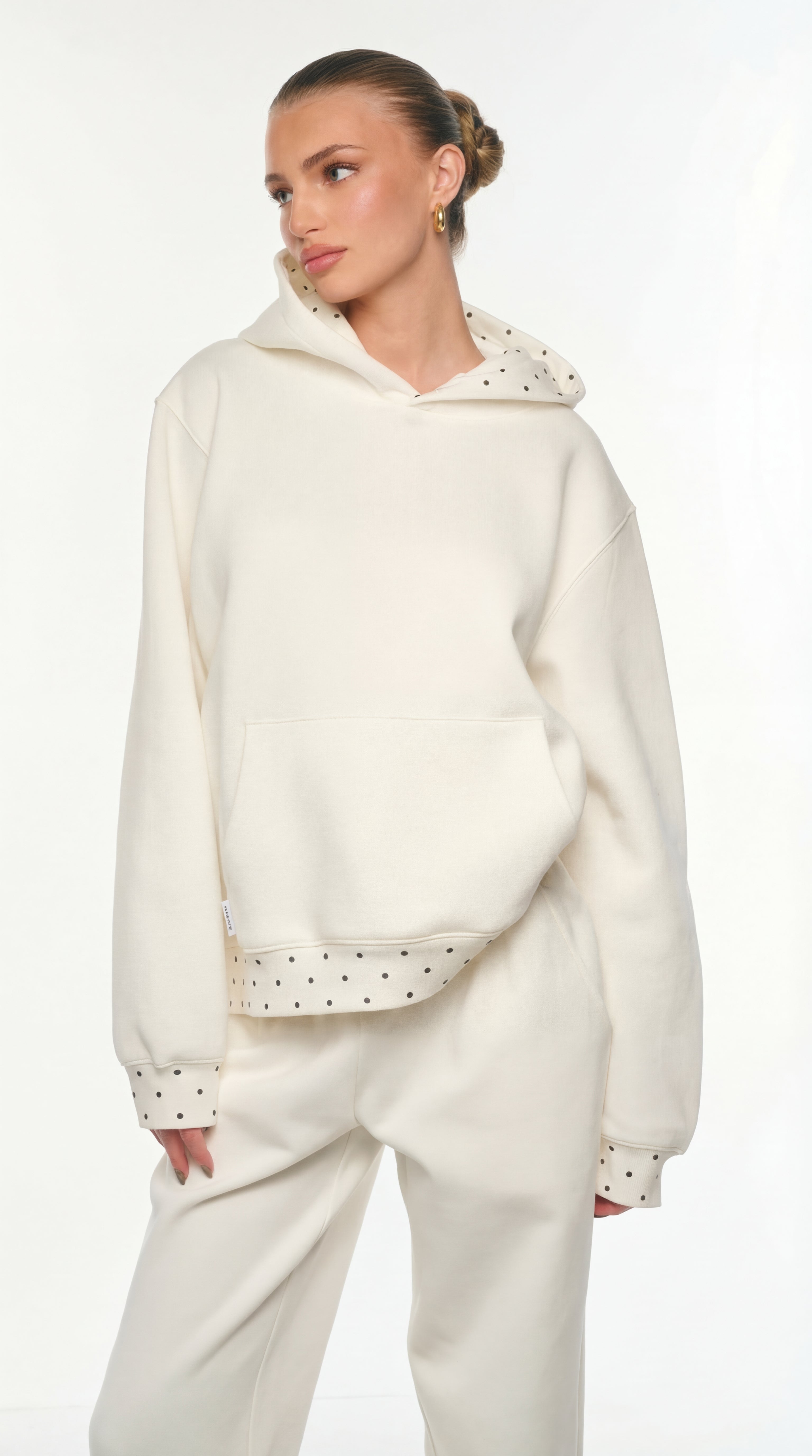 Polka Dot Hoodie